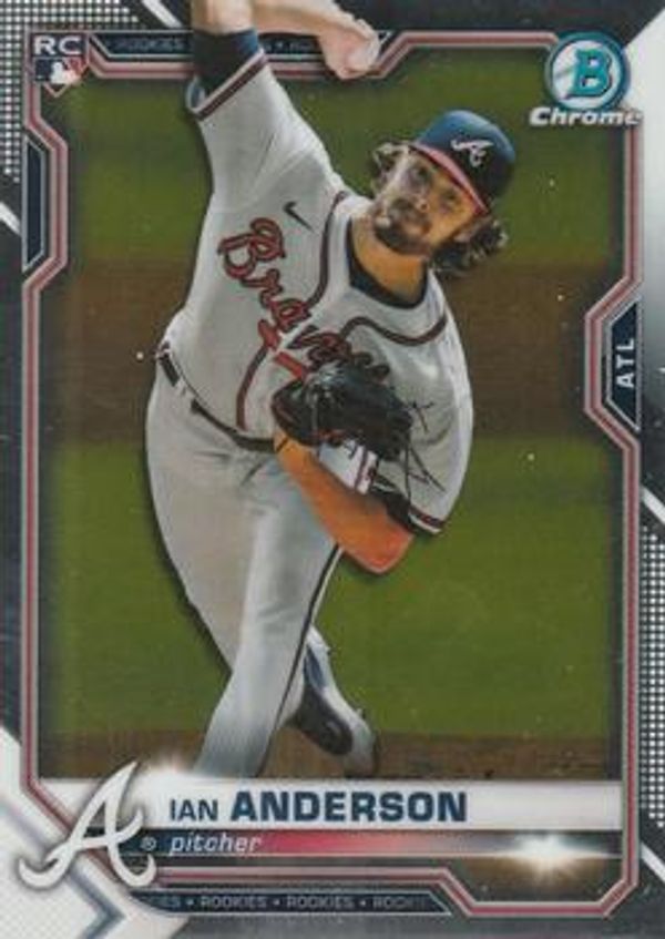 Ian Anderson 2021 Bowman Chrome Baseball #76