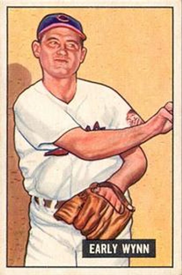 Early Wynn 1951 Bowman #78