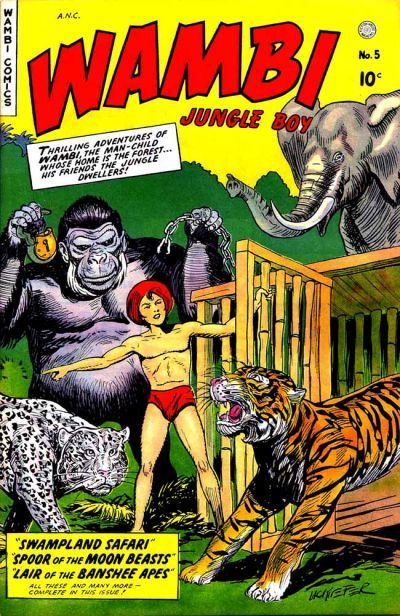 Wambi the Jungle Boy #5 Comic