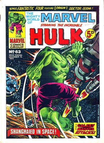 Mighty World of Marvel, The #63 Comic