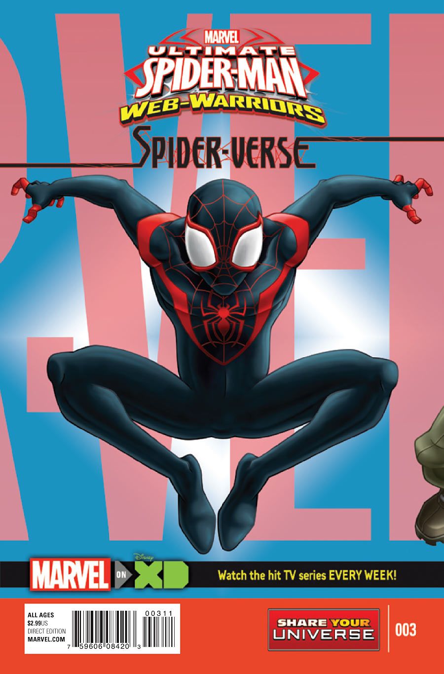 Marvel Universe Ultimate Spider-Man Spider-Verse #3 Comic