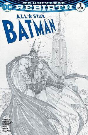 All Star Batman #1 (Michael Turner Aspen Sketch Variant Cover)