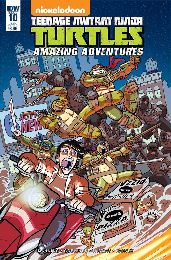 Teenage Mutant Ninja Turtles Amazing Adventures #10 (Subscription Variant)