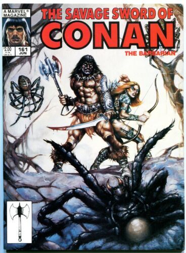 The Savage Sword of Conan #161 Comic