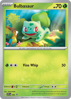 Bulbasaur (46/148) - Scarlet & Violet Black Star Promos