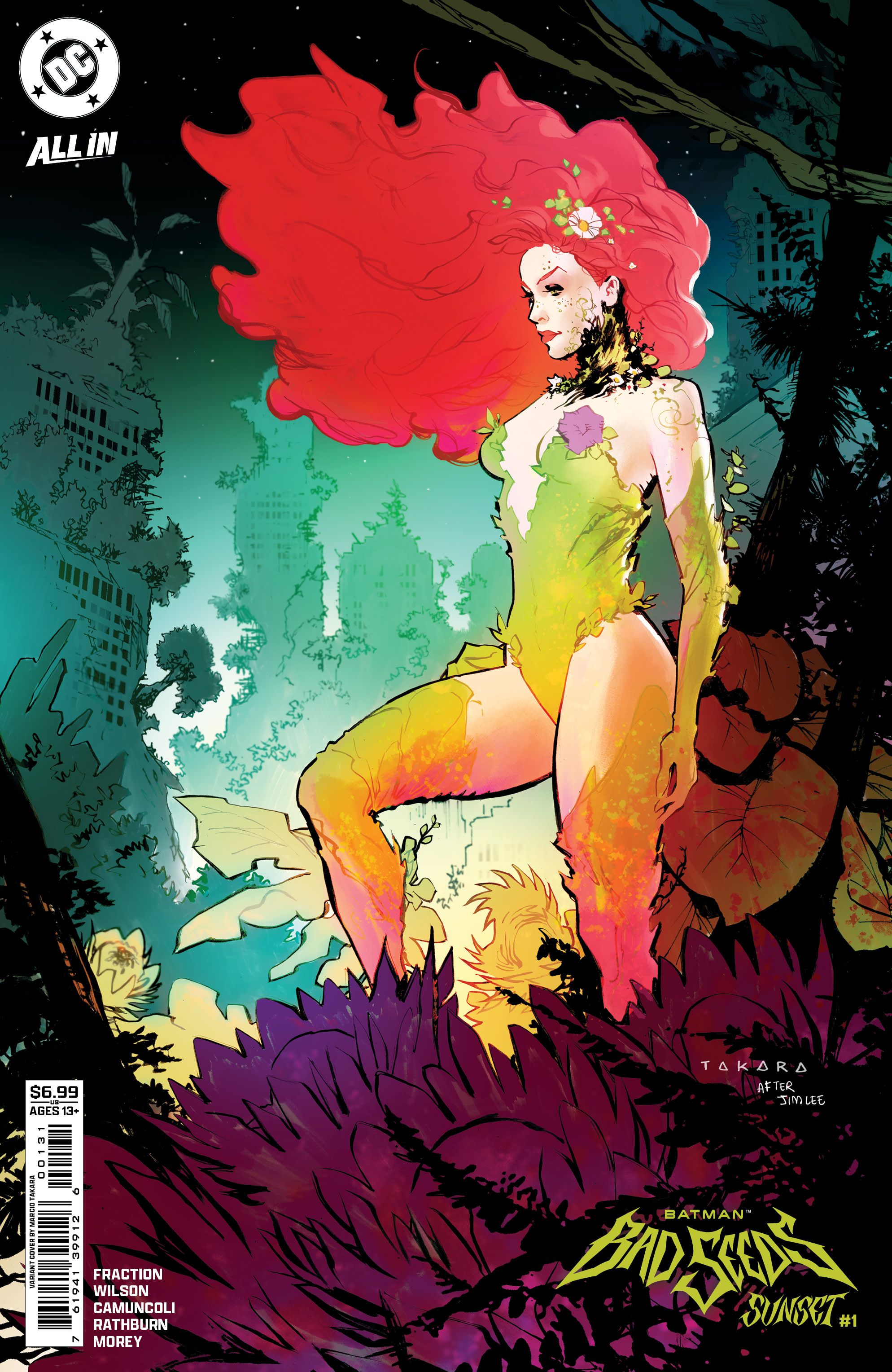 Batman Bad Seeds Sunset #1 (Cvr C Marcio Takara Card Stock Variant) Comic