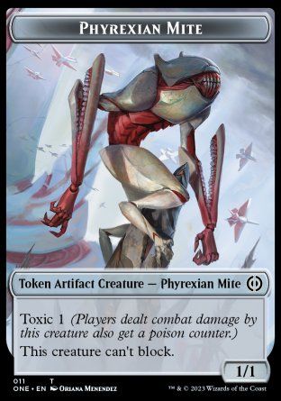 Phyrexian Mite (Phyrexia: All Will Be One) Trading Card