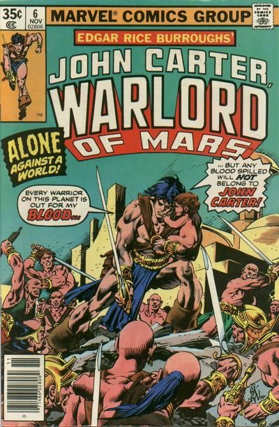 John Carter Warlord of Mars #6 Comic