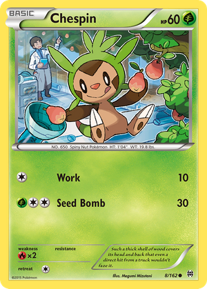 Chespin (8/162) - BREAKthrough