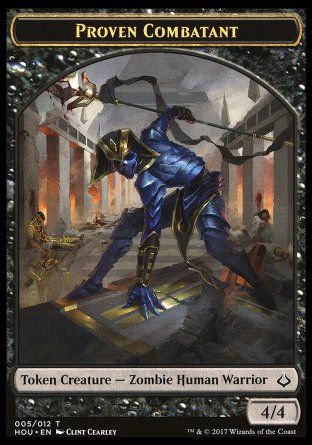 Proven Combatant Token (Hour of Devastation) Trading Card