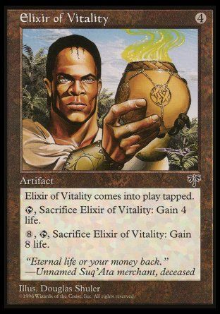 Elixir of Vitality (Mirage) Trading Card