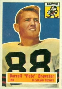 Darrell "Pete" Brewster 1956 Topps #21 Sports Card