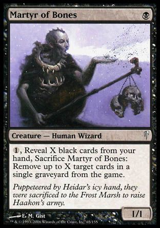 Martyr of Bones (Coldsnap) Trading Card