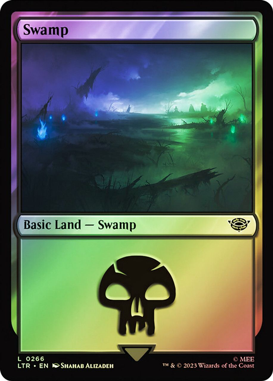 Swamp (The Lord of the Rings - Foil) Trading Card