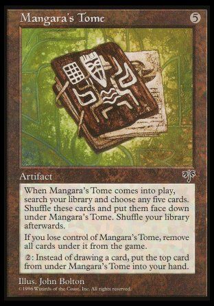 Mangara's Tome (Mirage) Trading Card