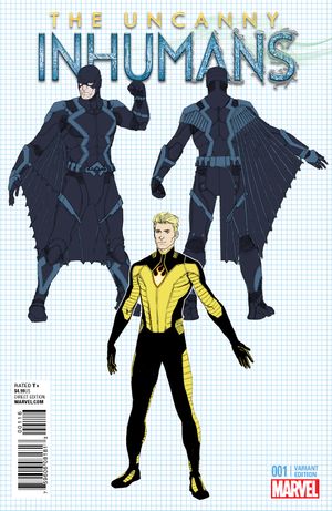 Uncanny Inhumans #1 (Mcniven Design Variant)