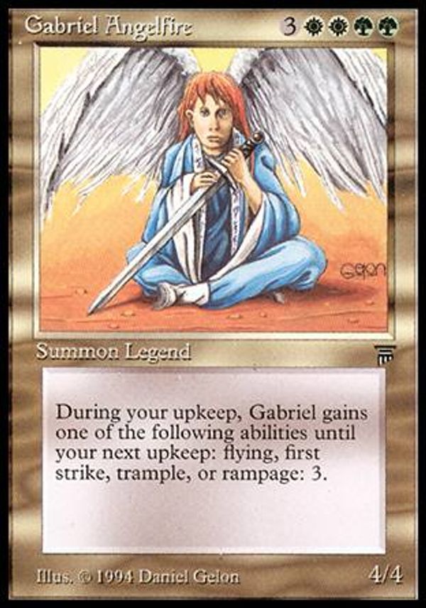 Gabriel Angelfire (Legends)