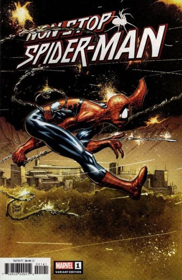 Non-stop Spider-man #1 (Kubert Variant)