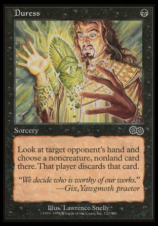 Duress (Urza's Saga) Trading Card