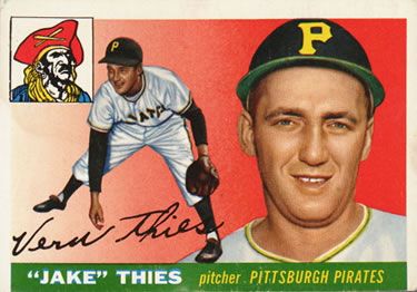 Jake Thies 1955 Topps #12 Sports Card