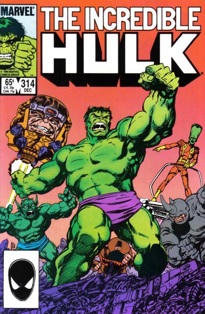 Incredible Hulk #314 Comic