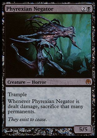 Phyrexian Negator (Phyrexia vs. The Coalition) Trading Card