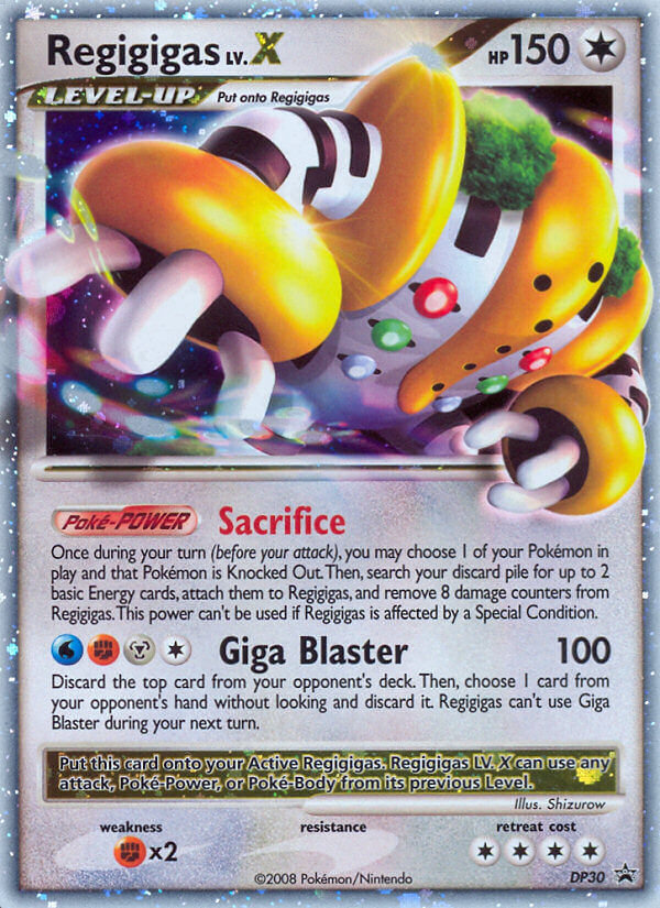 Regigigas Pokémon Card