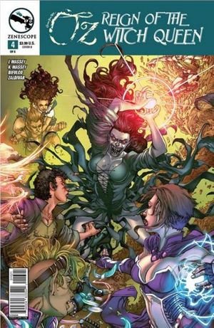 Oz: Reign of the Witch Queen #4 (B Cover Tolibao)