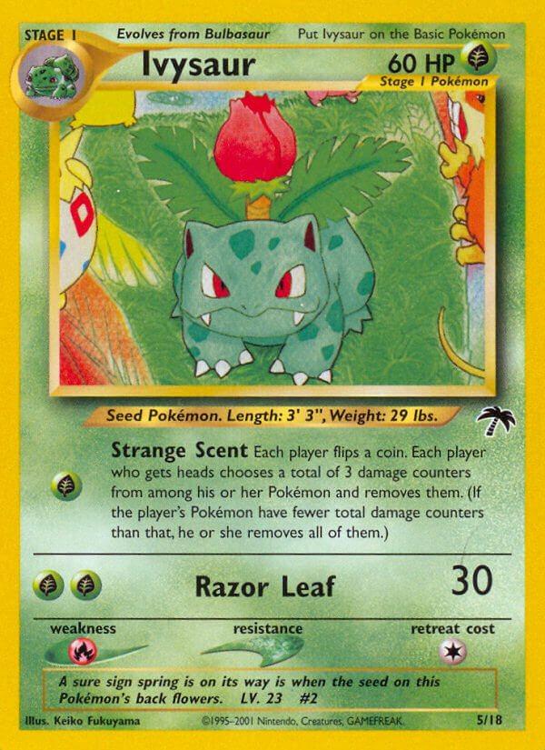 Ivysaur (5/18) - Southern Islands Pokémon Card