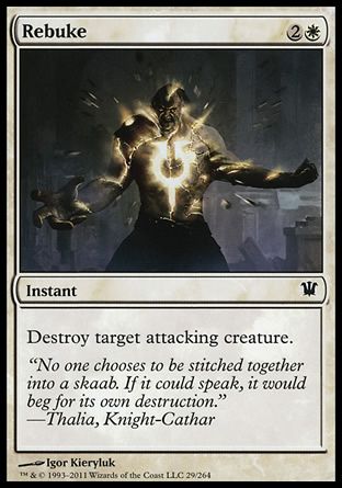 Rebuke (Innistrad) Trading Card