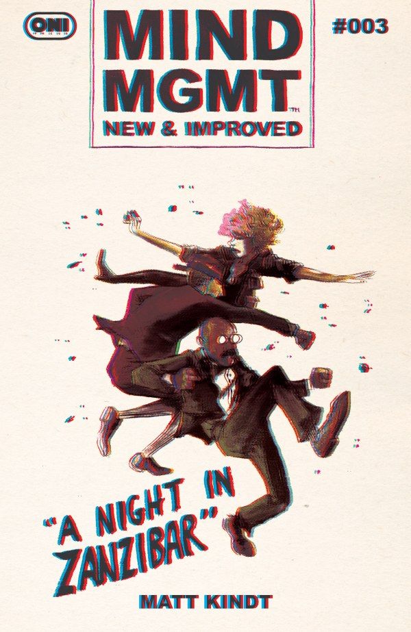 Mind Mgmt New & Improved #3 (Cover E 1:20 Matt Kindt 3-D Variant) Comic