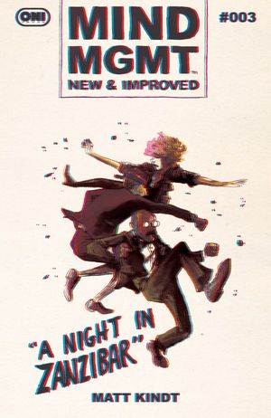 Mind Mgmt New & Improved #3 (Cover E 1:20 Matt Kindt 3-D Variant)
