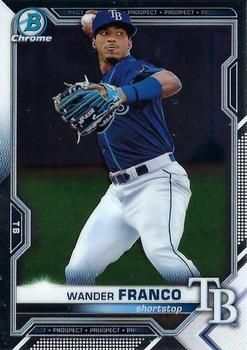 Wander Franco 2021 Bowman Chrome - Prospects Baseball #BCP-240 Sports Card