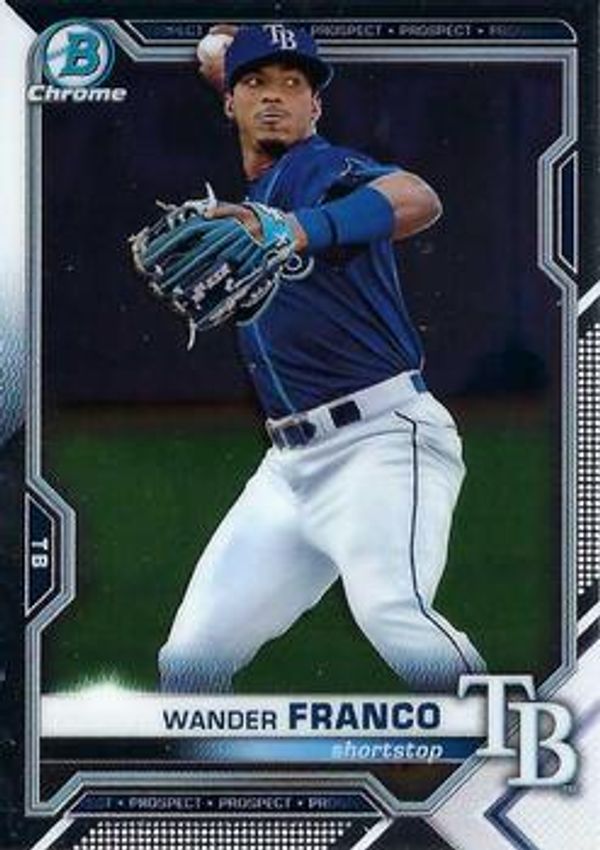 Wander Franco 2021 Bowman Chrome - Prospects Baseball #BCP-240