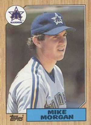 Mike Morgan 1987 Topps #546