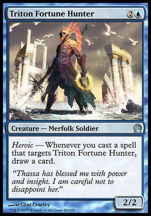 Triton Fortune Hunter (Theros) Trading Card