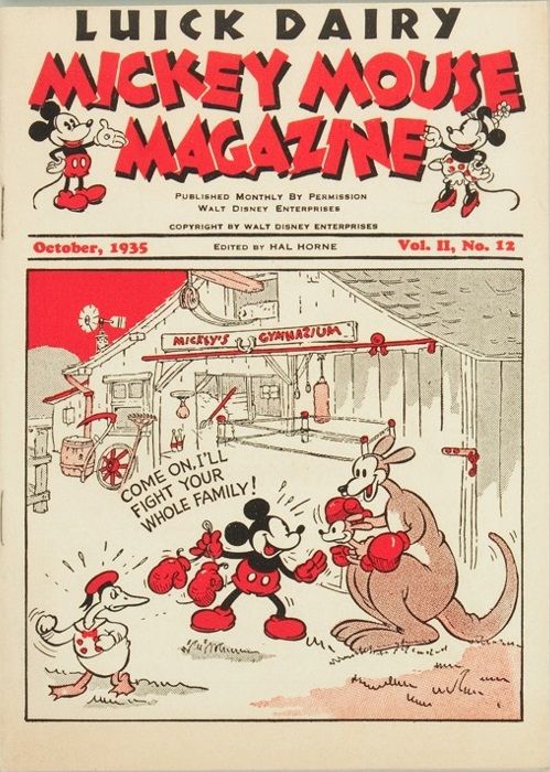 Mickey Mouse Magazine #V2#12 Comic