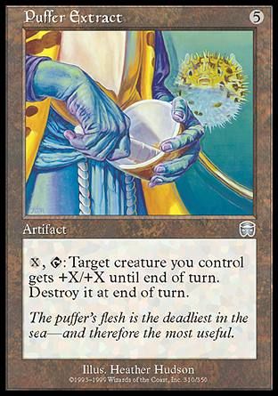 Puffer Extract (Mercadian Masques) Trading Card