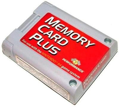 Nintendo 64: Memory Card Plus Video Game