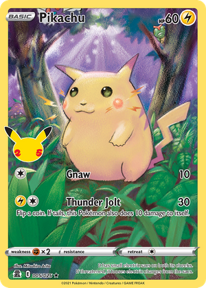 Pikachu (5/25) - Celebrations