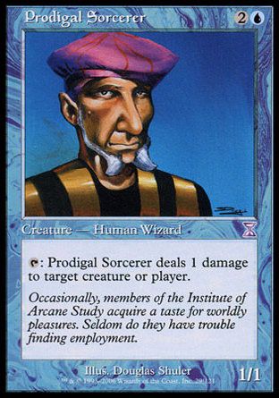 Prodigal Sorcerer (Time Spiral) Trading Card