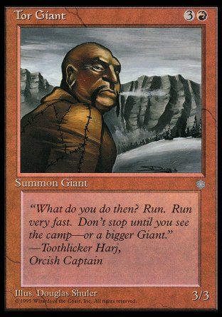 Tor Giant (Ice Age) Trading Card