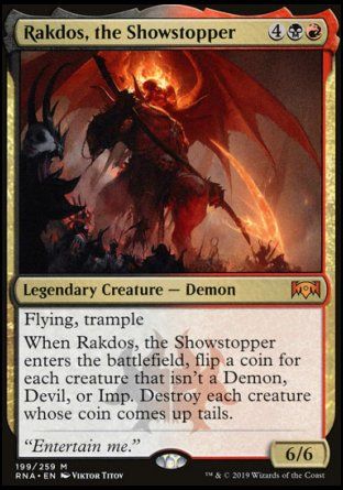 Rakdos, the Showstopper (Ravnica Allegiance) Trading Card