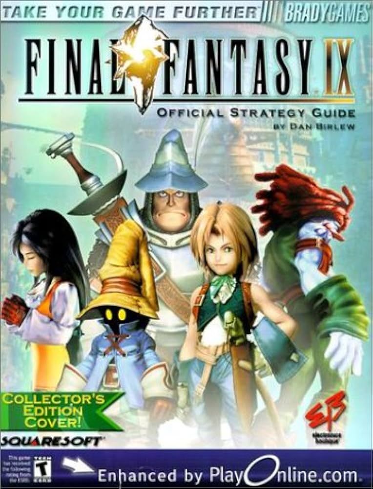 Final Fantasy IX Official Strategy Guide Magazine
