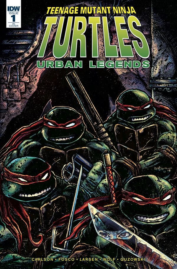 Teenage Mutant Ninja Turtles: Urban Legends #1 (10 Copy Cover)