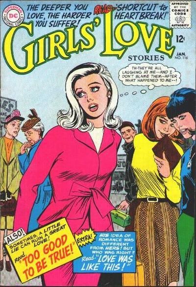Girls' Love Stories #116 Comic