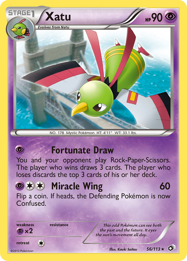 Xatu (56/113) - Legendary Treasures Pokémon Card