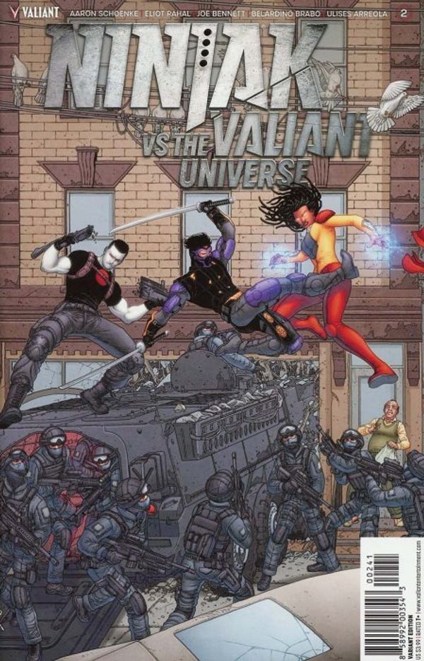 Ninjak vs the Valiant Universe #2 (Cover D 20 Copy Cover Portela)