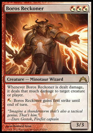 Boros Reckoner (Gatecrash) Trading Card