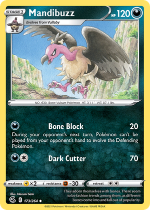 Mandibuzz (173/264) - Fusion Strike